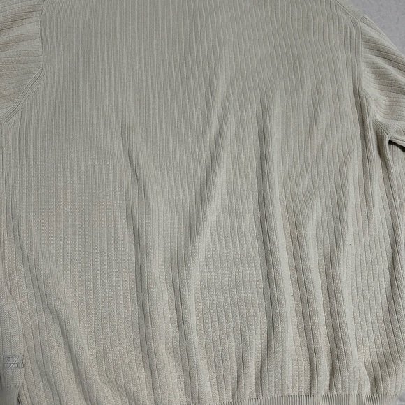 Cutter & Buck Beige Ribbed Sweater - Picture 4 of 5